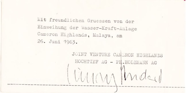 19630626 Ringlet Cameron Highlands Hydroelectric Plan 2