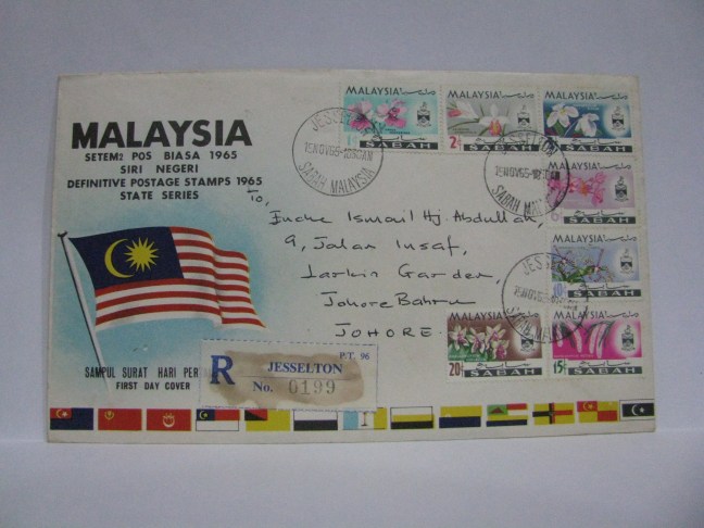 19651115 Jesselton Sabah Definitives