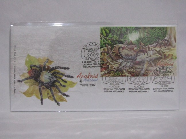 20091207 Melaka All Stamp Week Arachnid MS