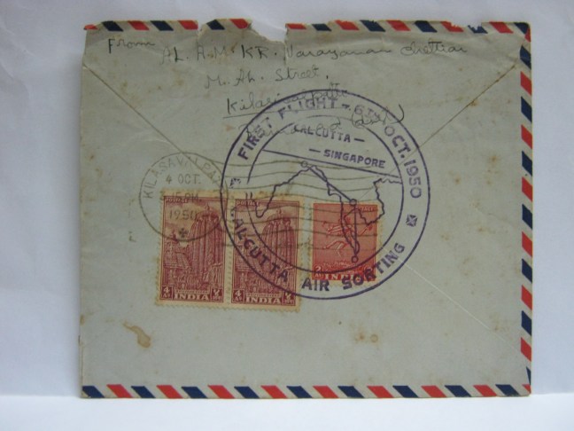 19501006 Calcutta - Singapore
