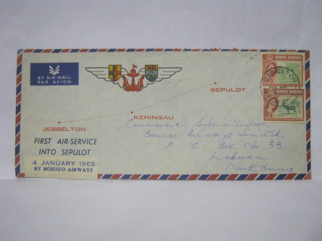 19630104 Borneo Airways Jesselton - Keningau - Sepulot