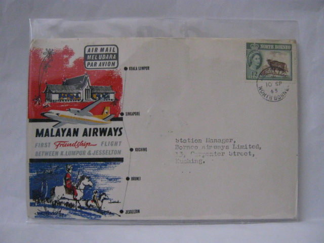 19630910 Malayan Airways Jesselton - Kuching