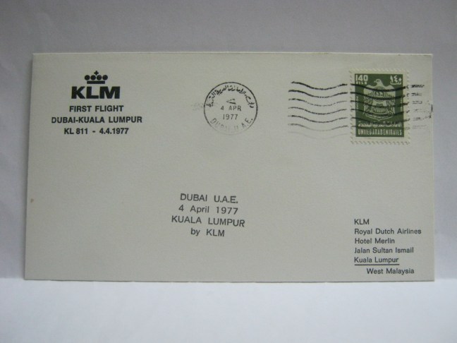 19770404 KLM Dubai - KL