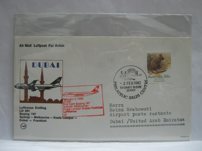 19820202 Lufthansa Sydney - Dubai