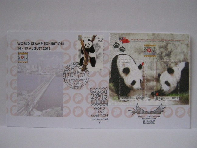20150814 Singapore Giant Panda Overprint MS PSM