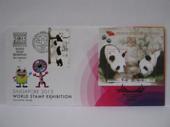 20150814 Singapore Giant Panda Overprint MS WSE